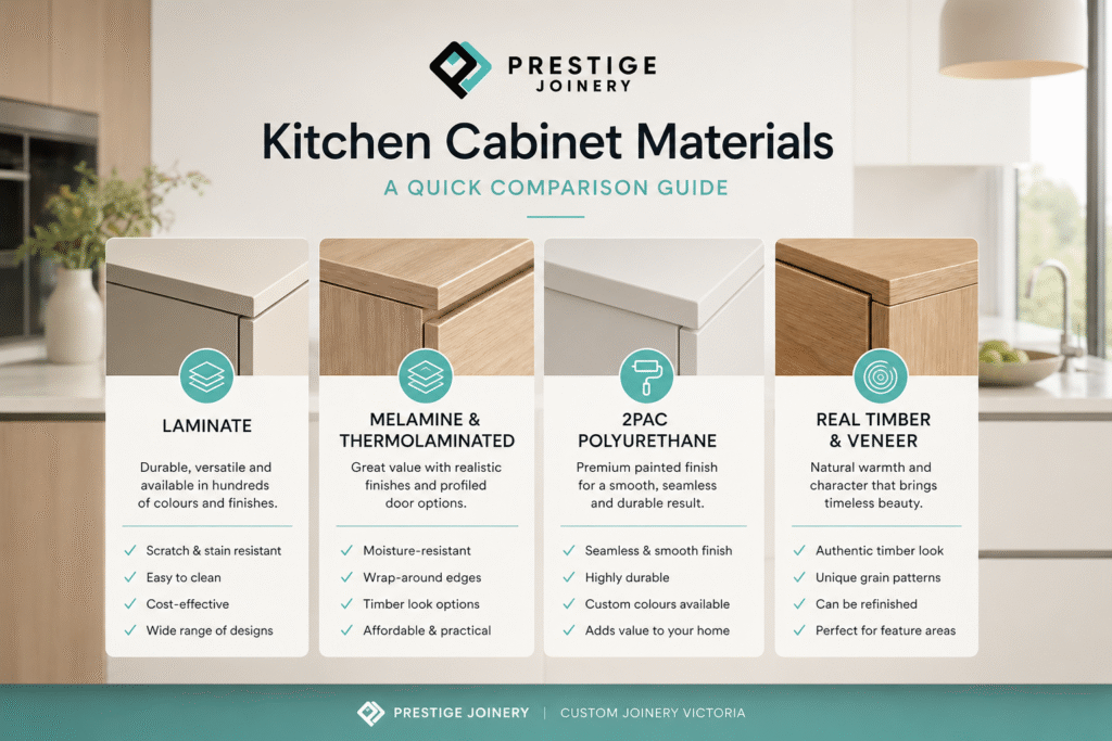 Best Materials for Kitchen Cabinets